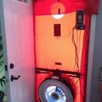 Blower Door Test equipment setup
