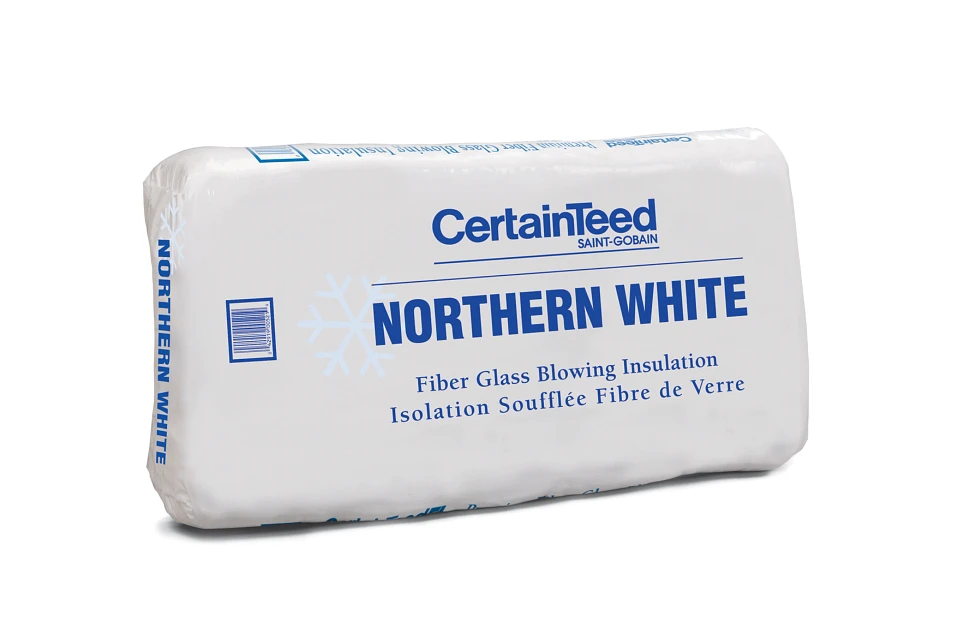 CertainTeed Northern White Fiberglass Blowing Insulation